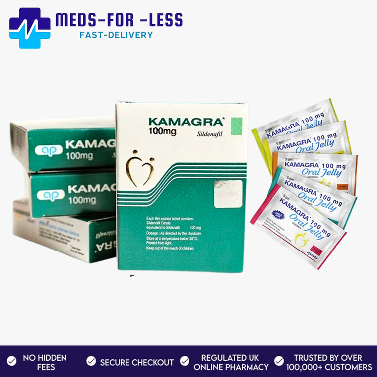 Buy Kamagra Oral Jelly 100mg Online in the UK
